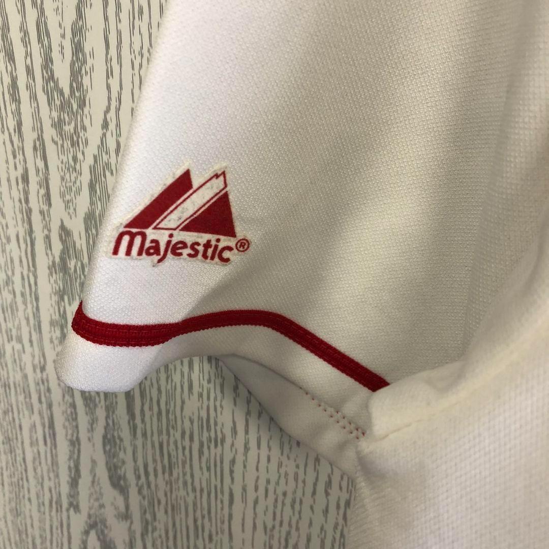 Majestic☆マジェスティック☆エンジェルス刺繍　半袖シャツ　ユニフォーム