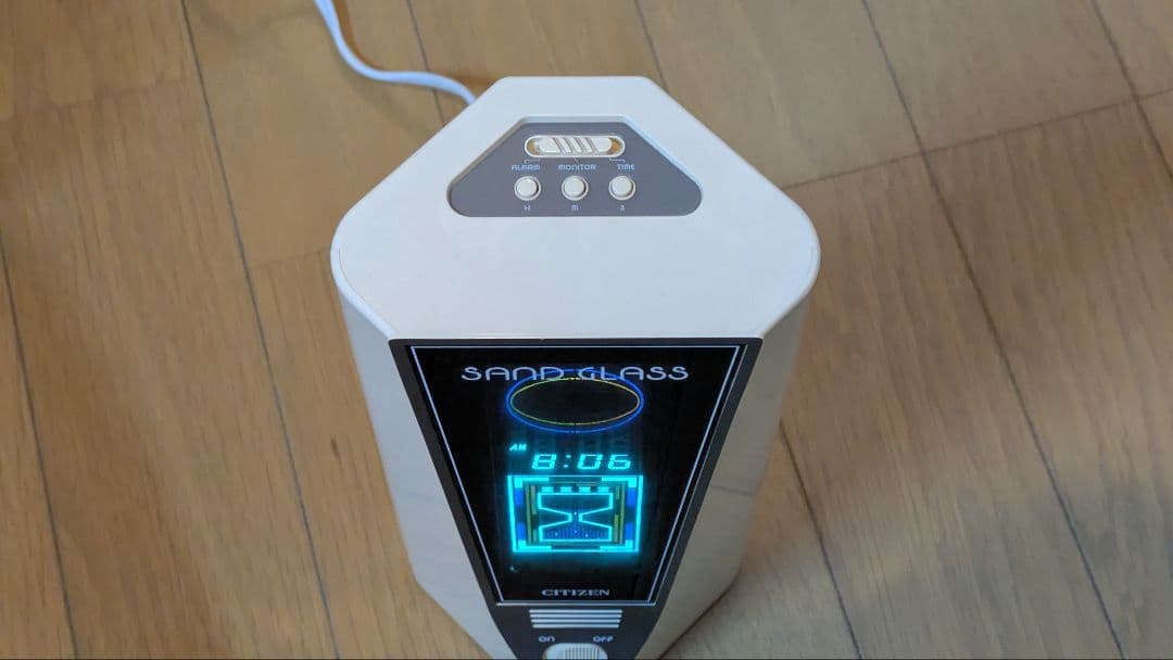 CITIZEN sand glass 80's スペースエイジ