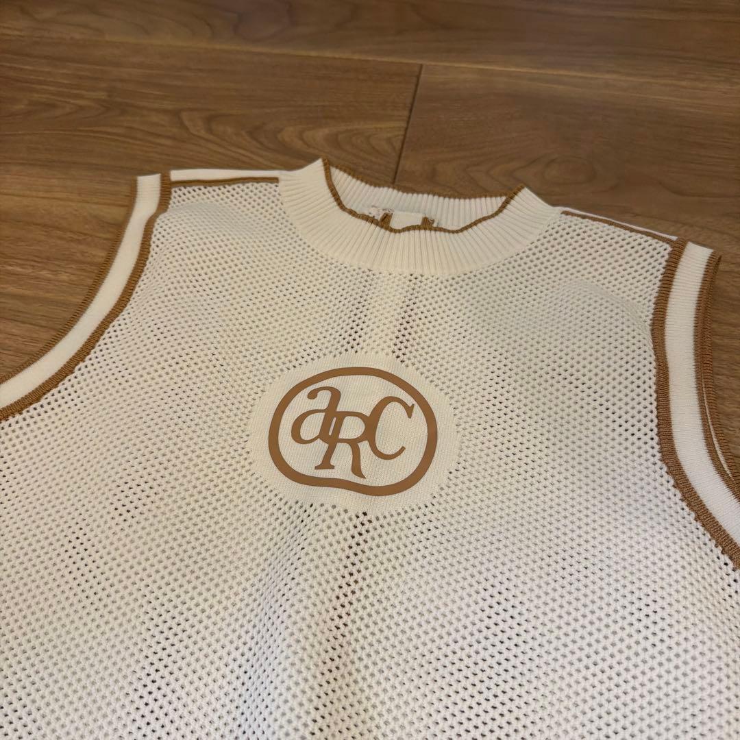 archivio メッシュベストとスカートセット