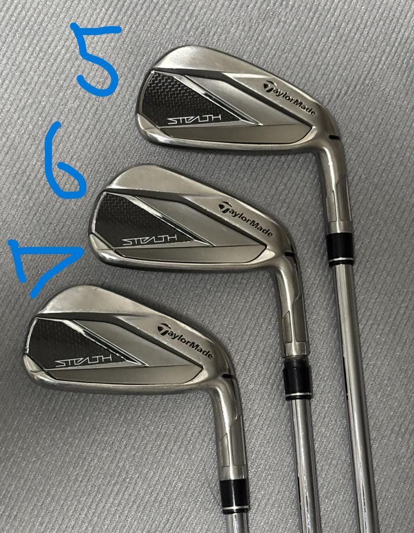 TaylorMade STEALTH アイアン7本セット