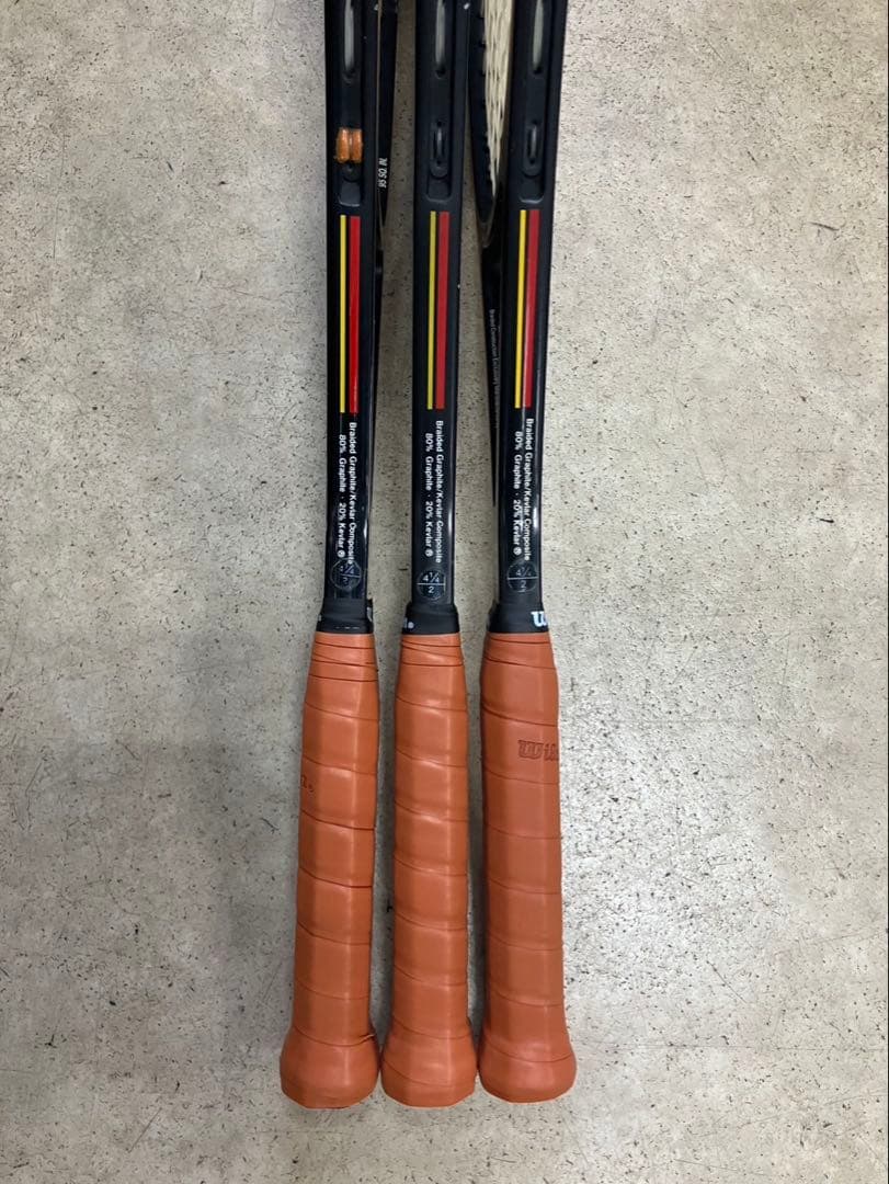 Wilson ProStaff MIDPLUS 95 テニスラケット 3本セット