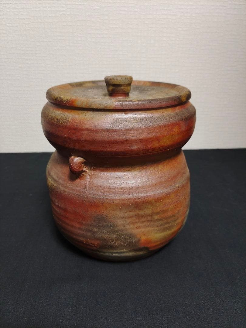 備前　水指　銘　陶芸　茶道具
