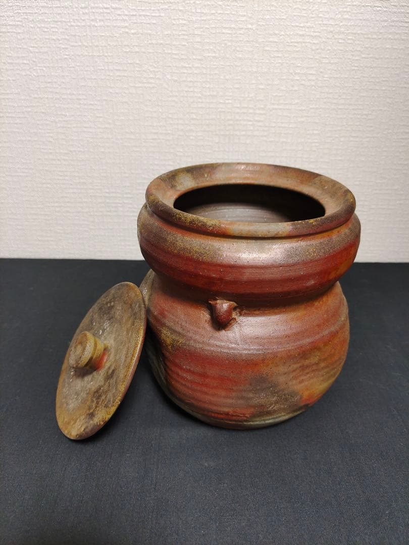 備前　水指　銘　陶芸　茶道具
