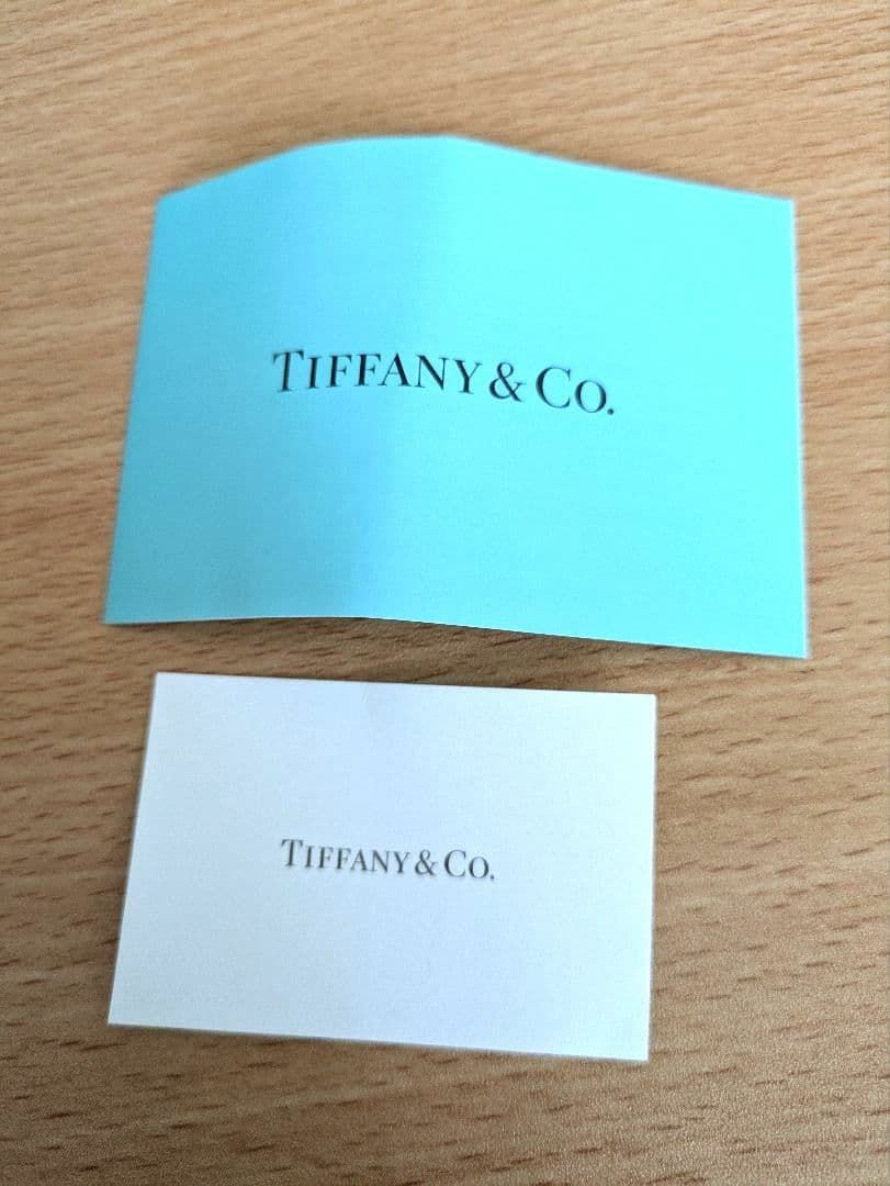 紙袋付★美品★Tiffany & Co. ミニブルーボウボックス