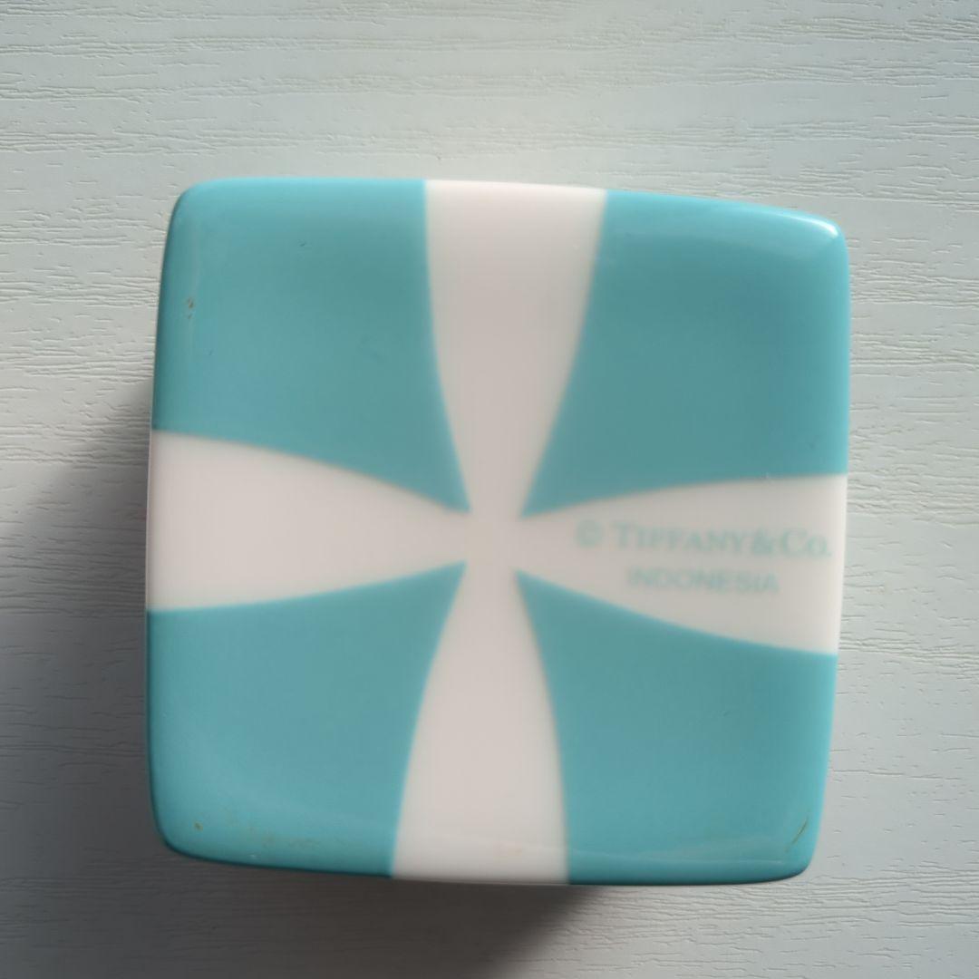 紙袋付★美品★Tiffany & Co. ミニブルーボウボックス