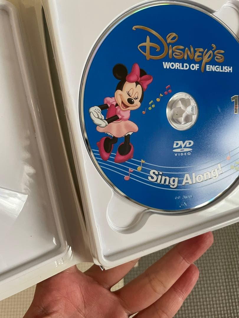 DWE ディズニー英語システム シングアロング DVD 12巻セット