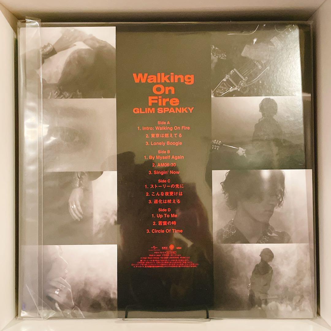 【未開封】GLIM SPANKY WALKING ON FIRE LPレコード
