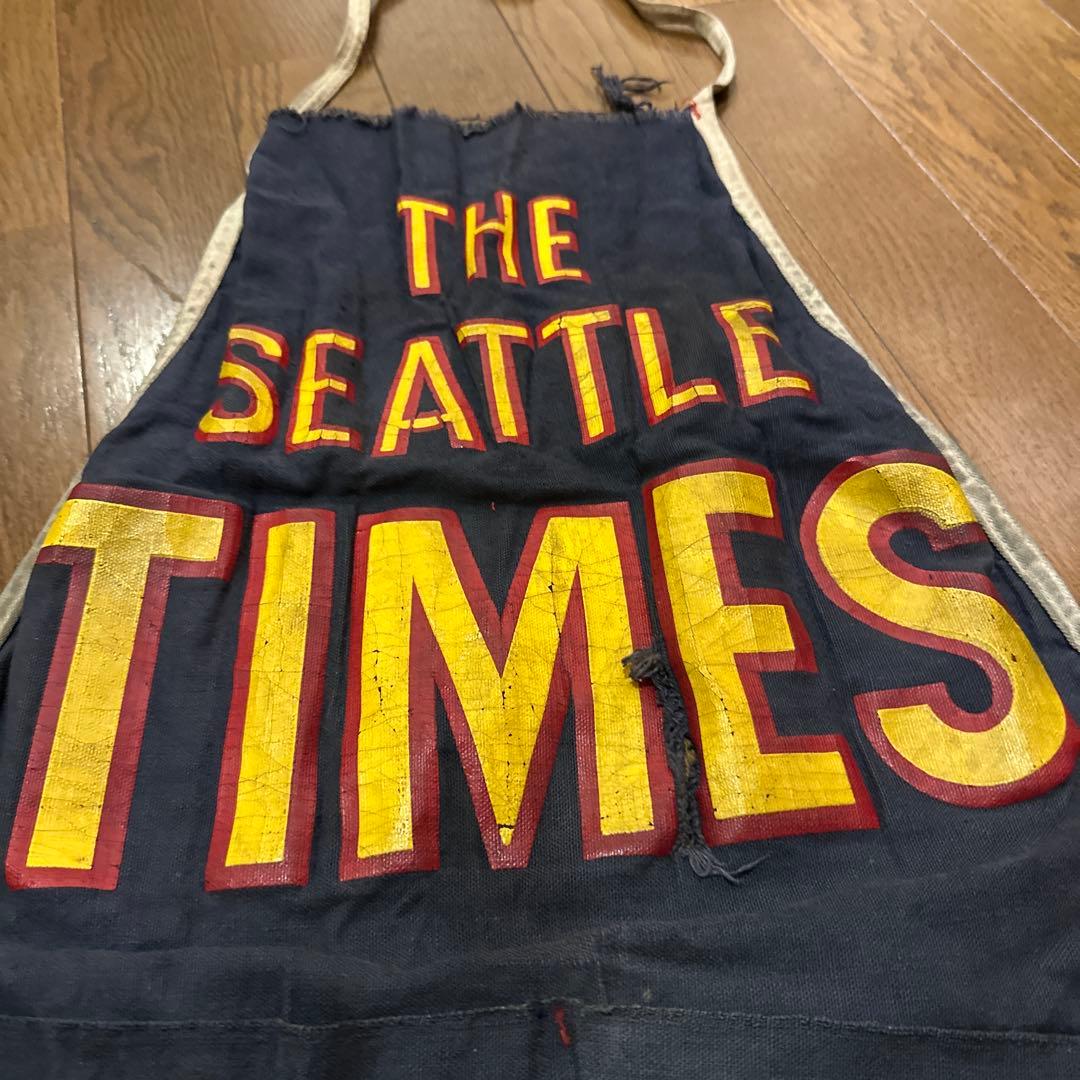 U.S. ヴィンテージ THE SEATTLE TIMES エプロン