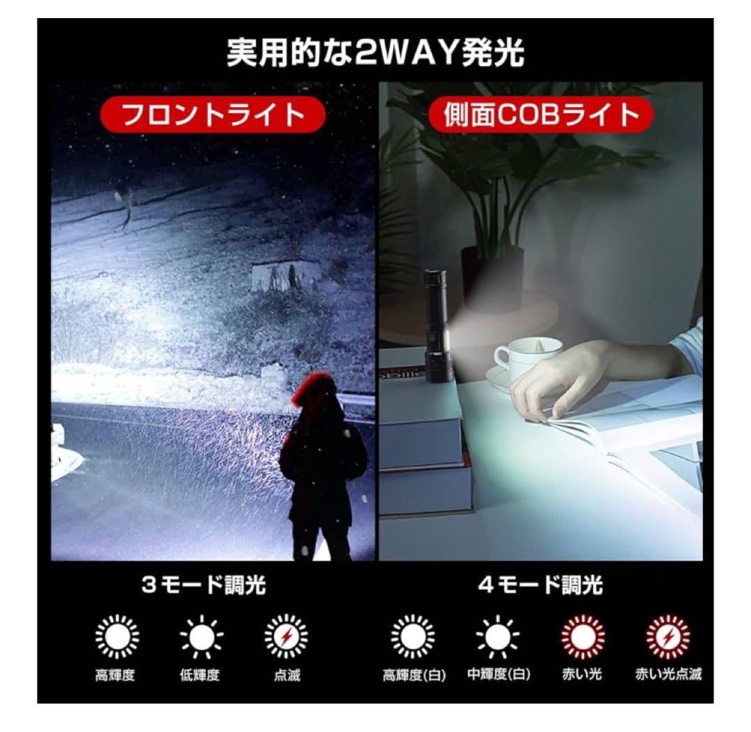 【軍用】超強力ライト　スマホの充電も可！