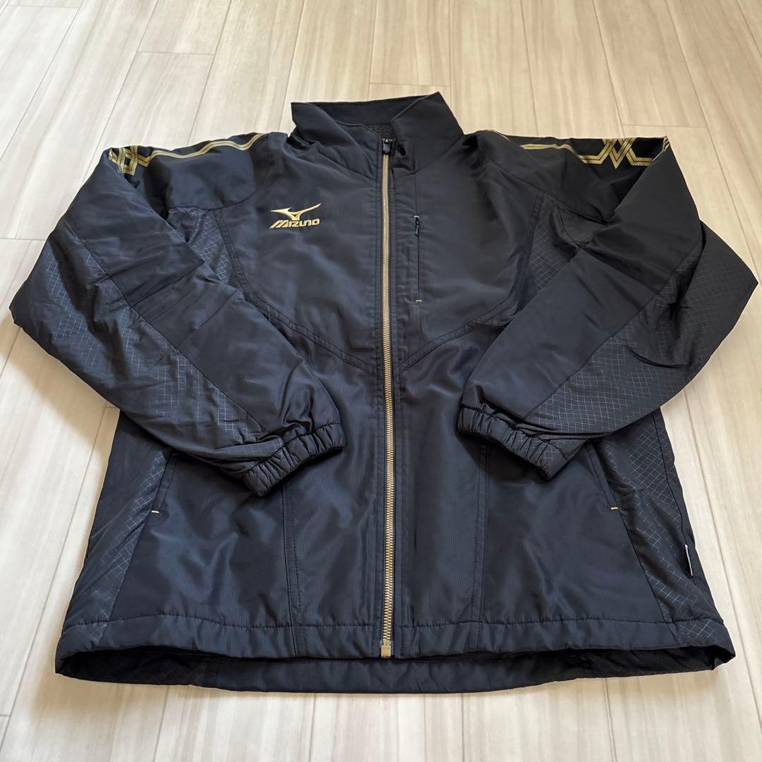 美品　Mizuno ブレスサーモ　ウィンドブレーカー上下　メンズSサイズ　極暖