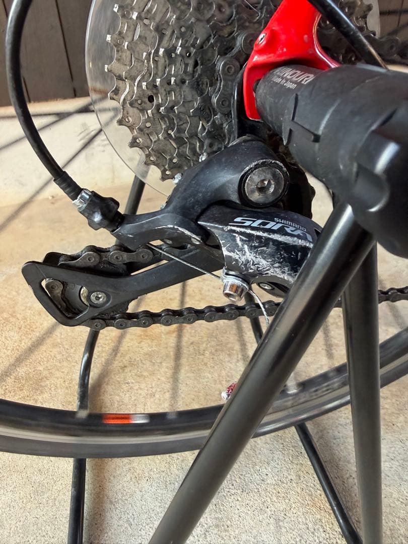 Trek アルミロードバイク ドマーネalr3 レッド　直接引き取り可能