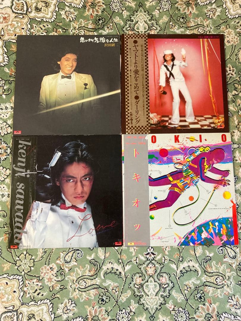 沢田研二 レコード アルバム 4枚