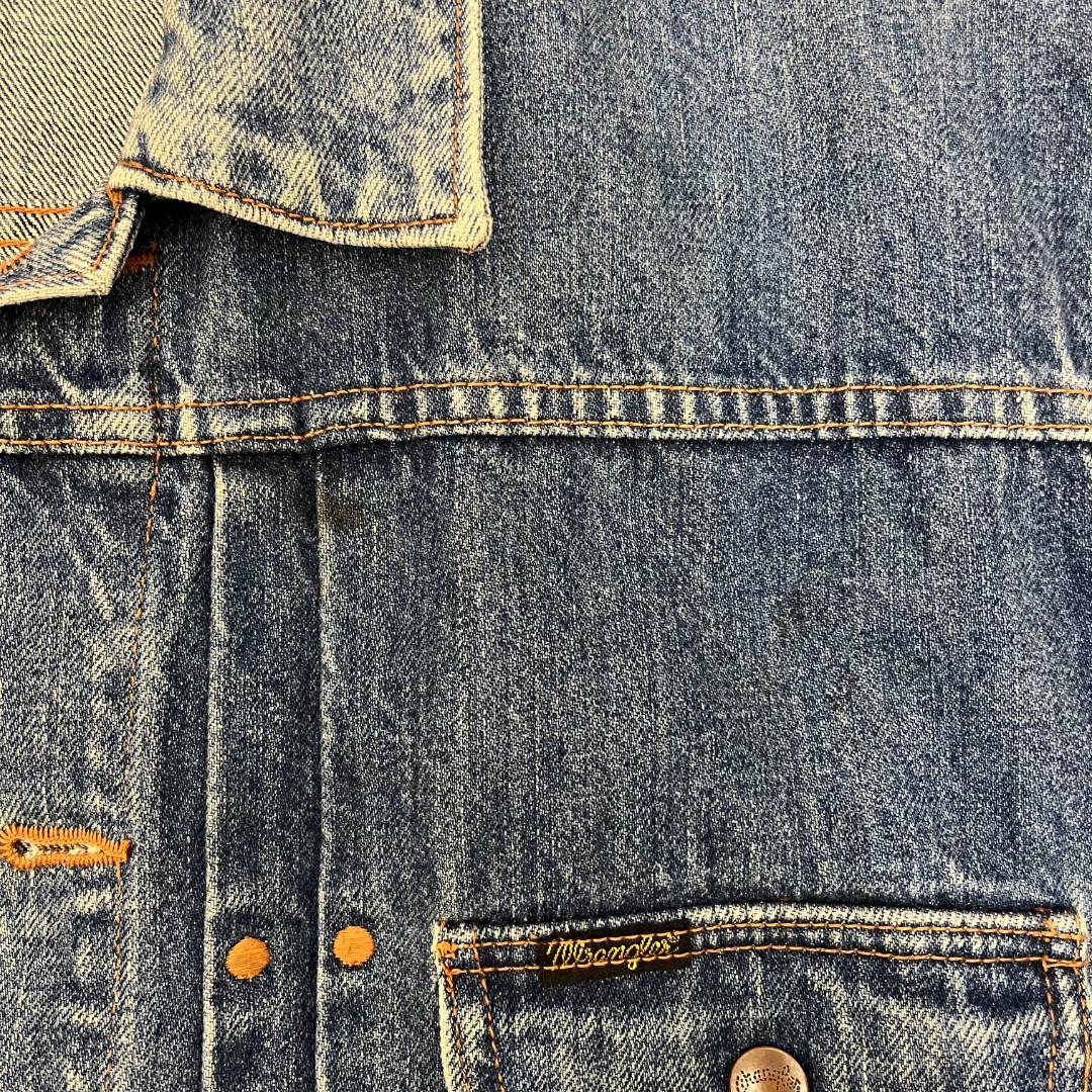 90s復刻 Wrangler 11mjデニムジャケット Mサイズ 日本製