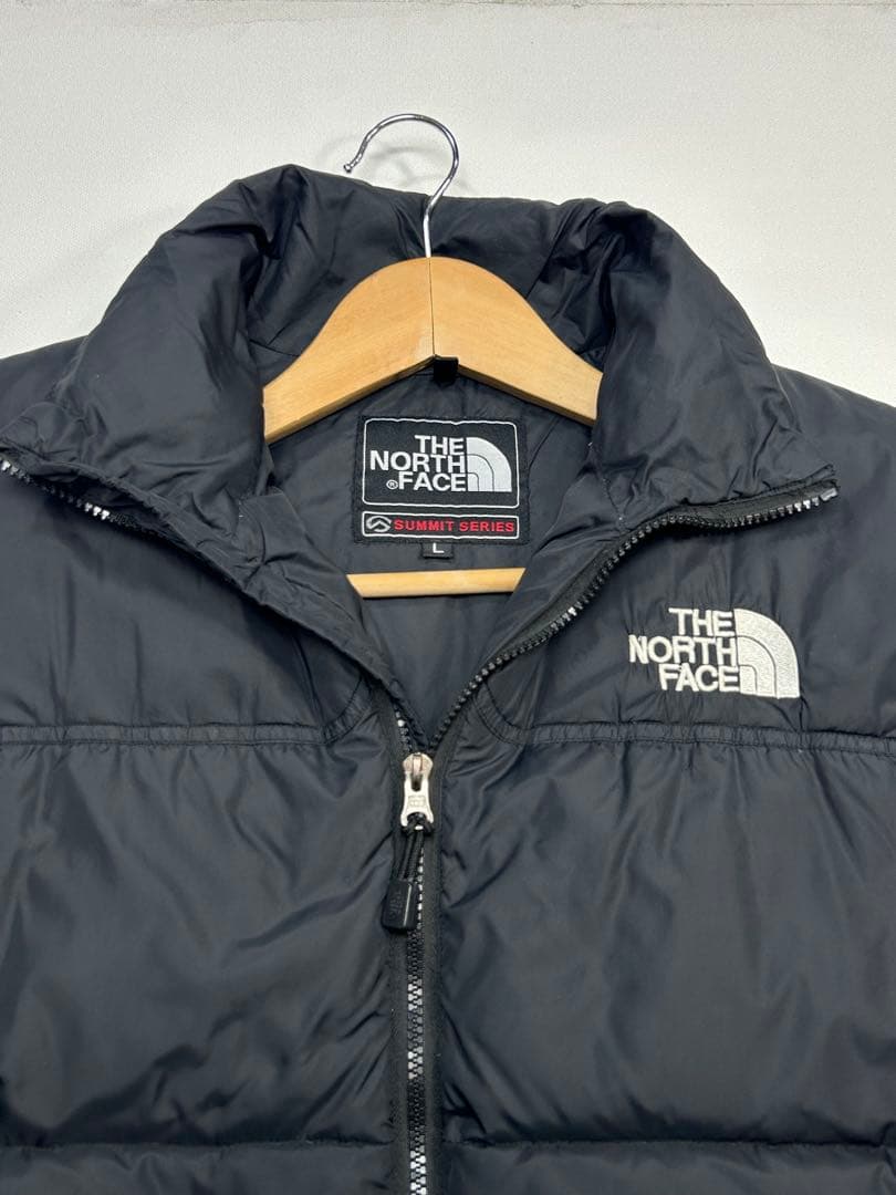 【THE NORTH FACE サミットシリーズ　ダウンベスト　ブラック　L】