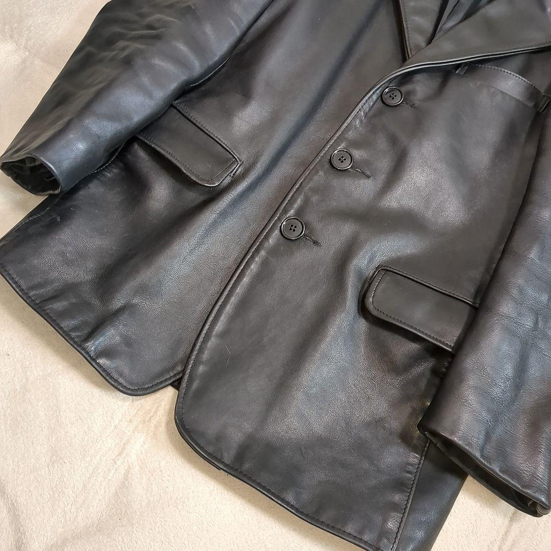 美品 SCHOTT 牛革 カーコート ブラック 38サイズ レザージャケット