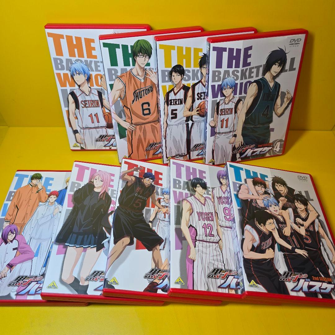 新品ケース交換済　黒子のバスケseason1～3+総集編+劇場版 DVD 31巻