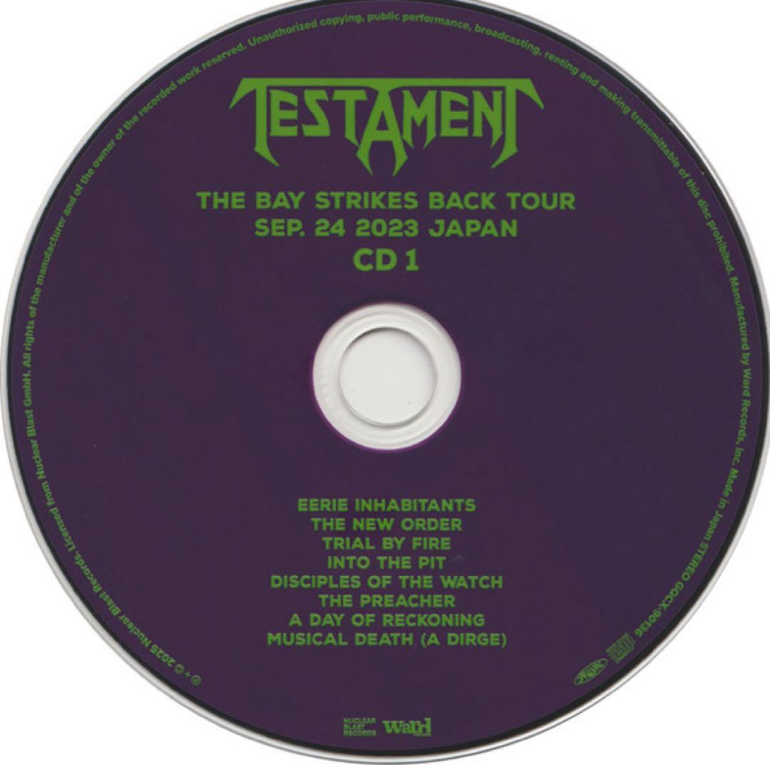 TESTAMENT / PARA BELLUM 美品　4枚組　スラッシュ