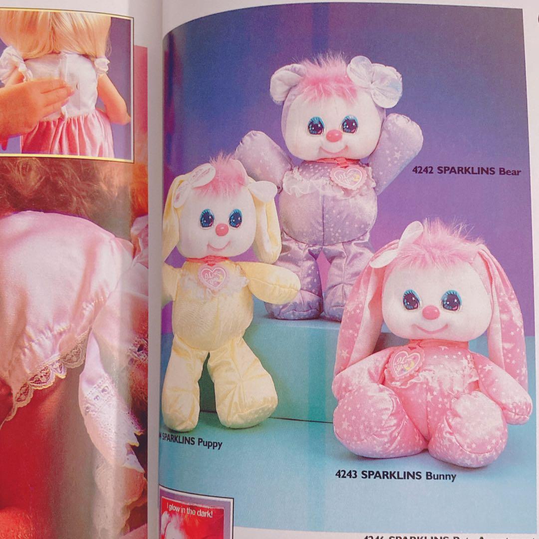♡マテル カタログ 1990 レトロファンシートイ バービー spank♡