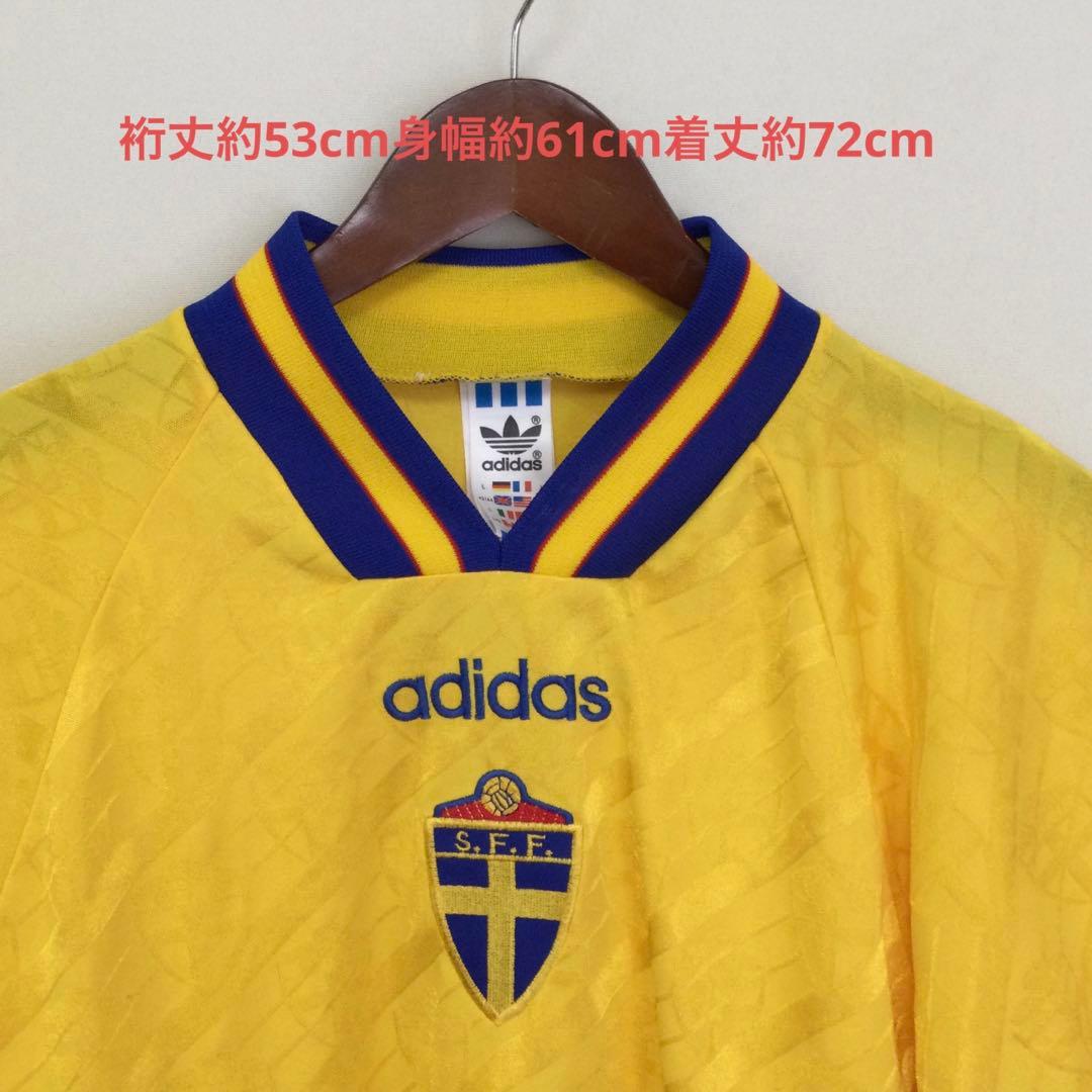 アディダス スウェーデン代表ユニフォーム L ‘94-‘96 イギリス製