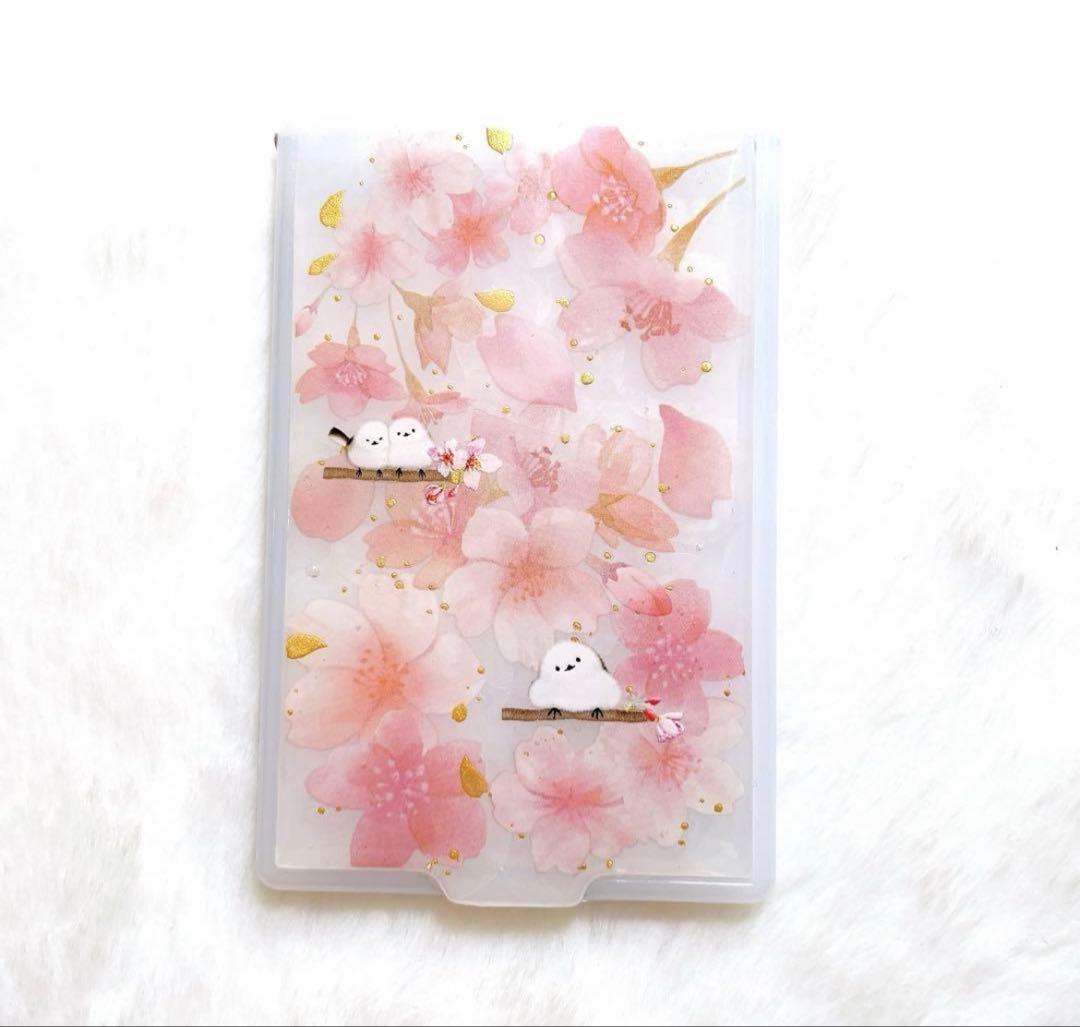 シマエナガ❁⃘*.゜レジンクリームケース ✿
