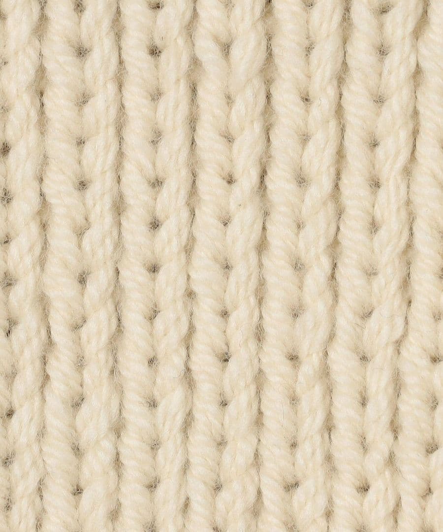 トップス MAYDI HAND KNITTED PULL VEST WITH FRING