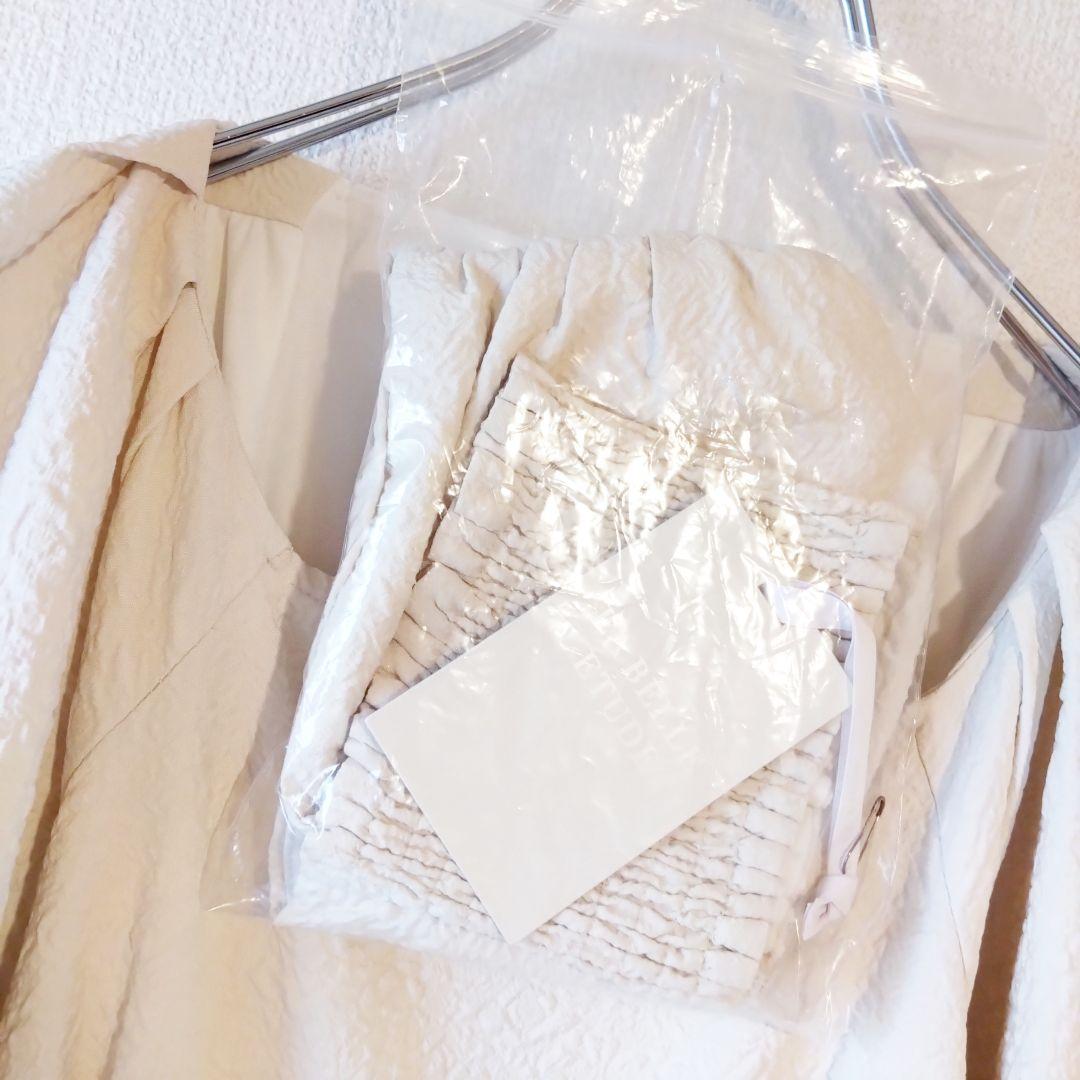未使用タグ付き LA BELLE ETUDE バックオープンベアセットワンピース