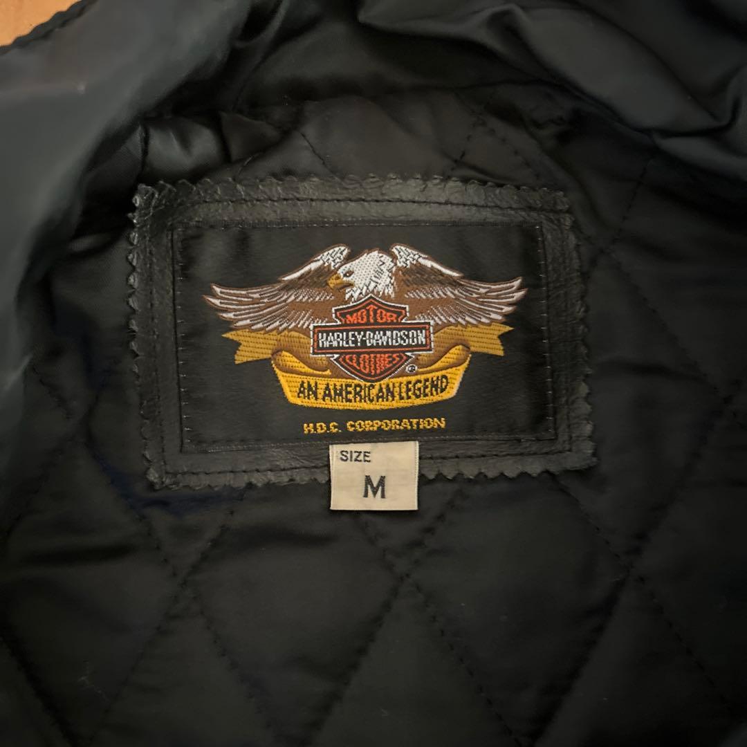 Harley-Davidson ライダージャケット M 黒/赤
