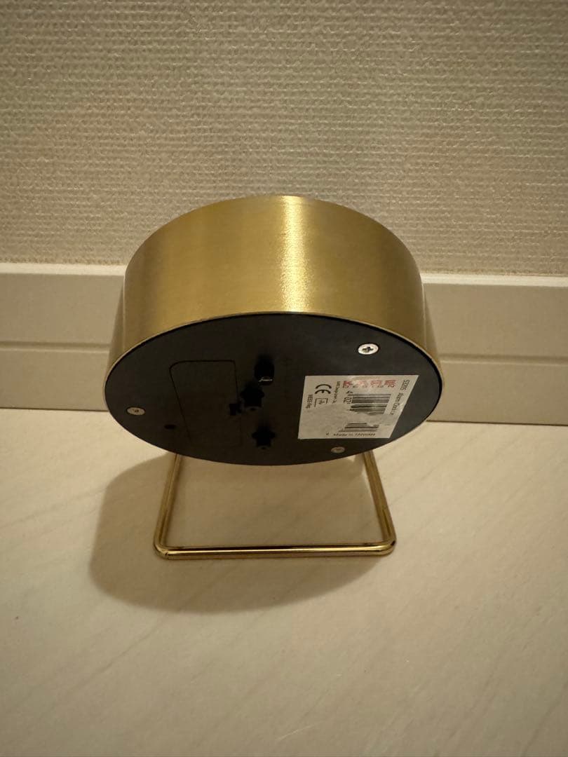 KARE 置時計（アラーム付き）新品・未使用