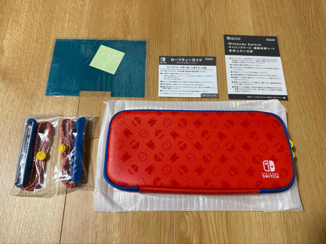 Nintendo Switch マリオ レッド × ブルー セット、プロコン等