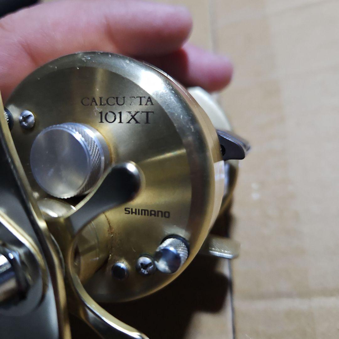 v*e様 SHIMANO CALCUTTA リール ゴールド