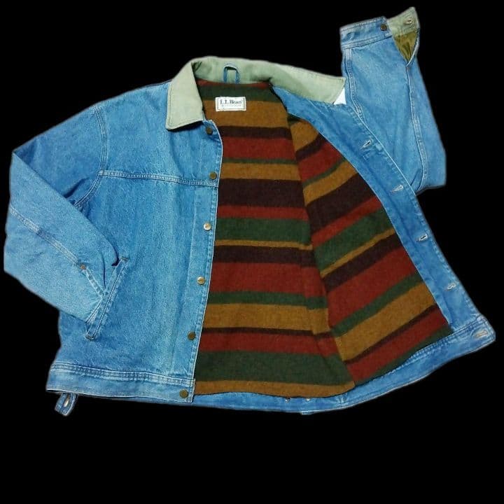 80s L.L.Bean USA製 Gジャン デニムジャケット ビンテージ レア