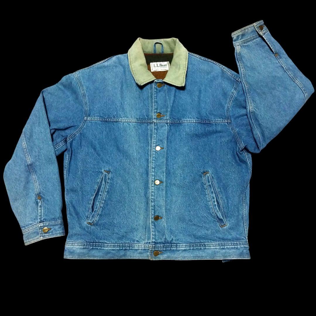 80s L.L.Bean USA製 Gジャン デニムジャケット ビンテージ レア