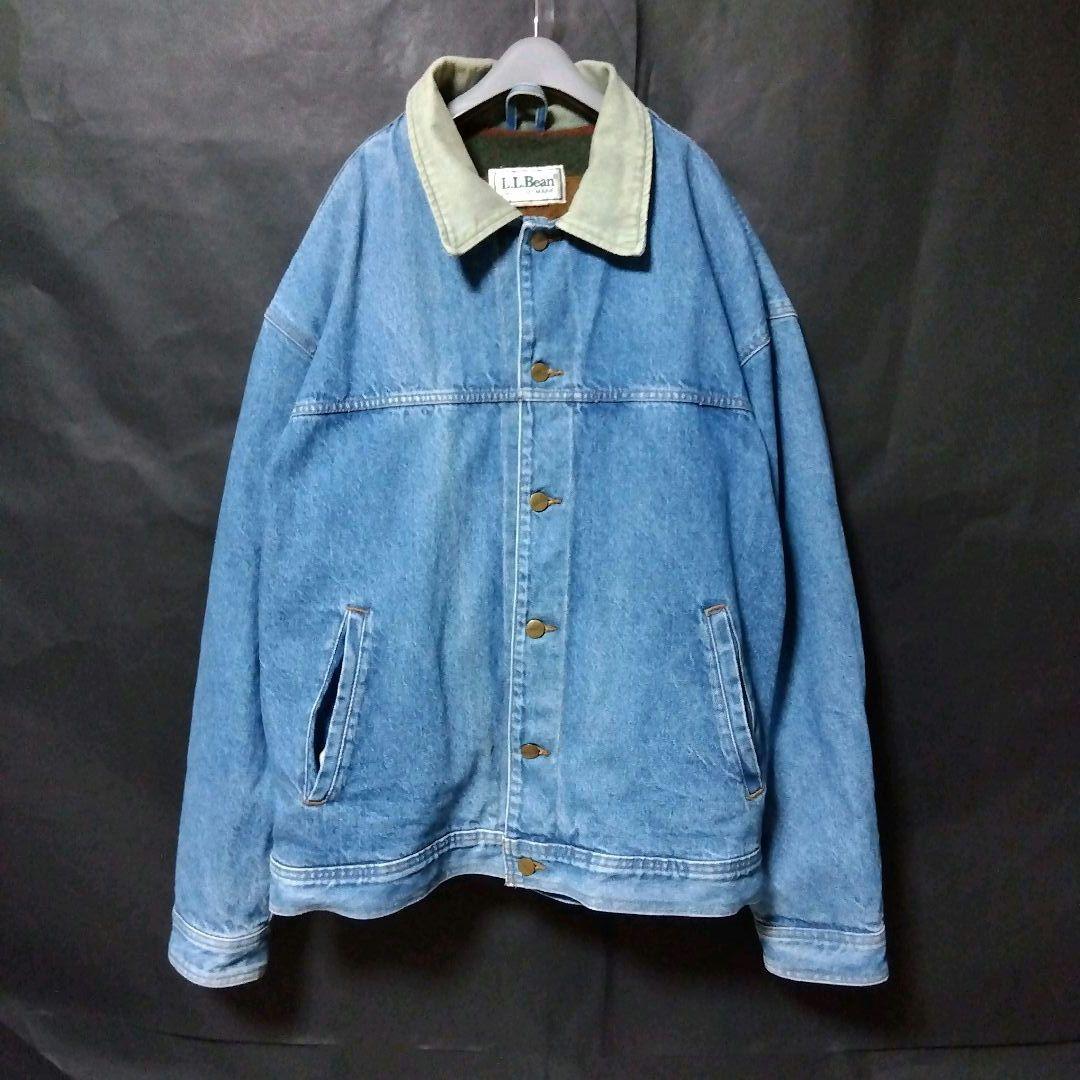 80s L.L.Bean USA製 Gジャン デニムジャケット ビンテージ レア
