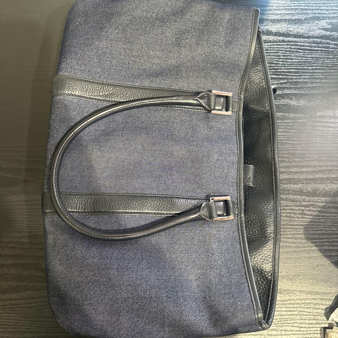 ペッレモルビダ デニムトートバッグ