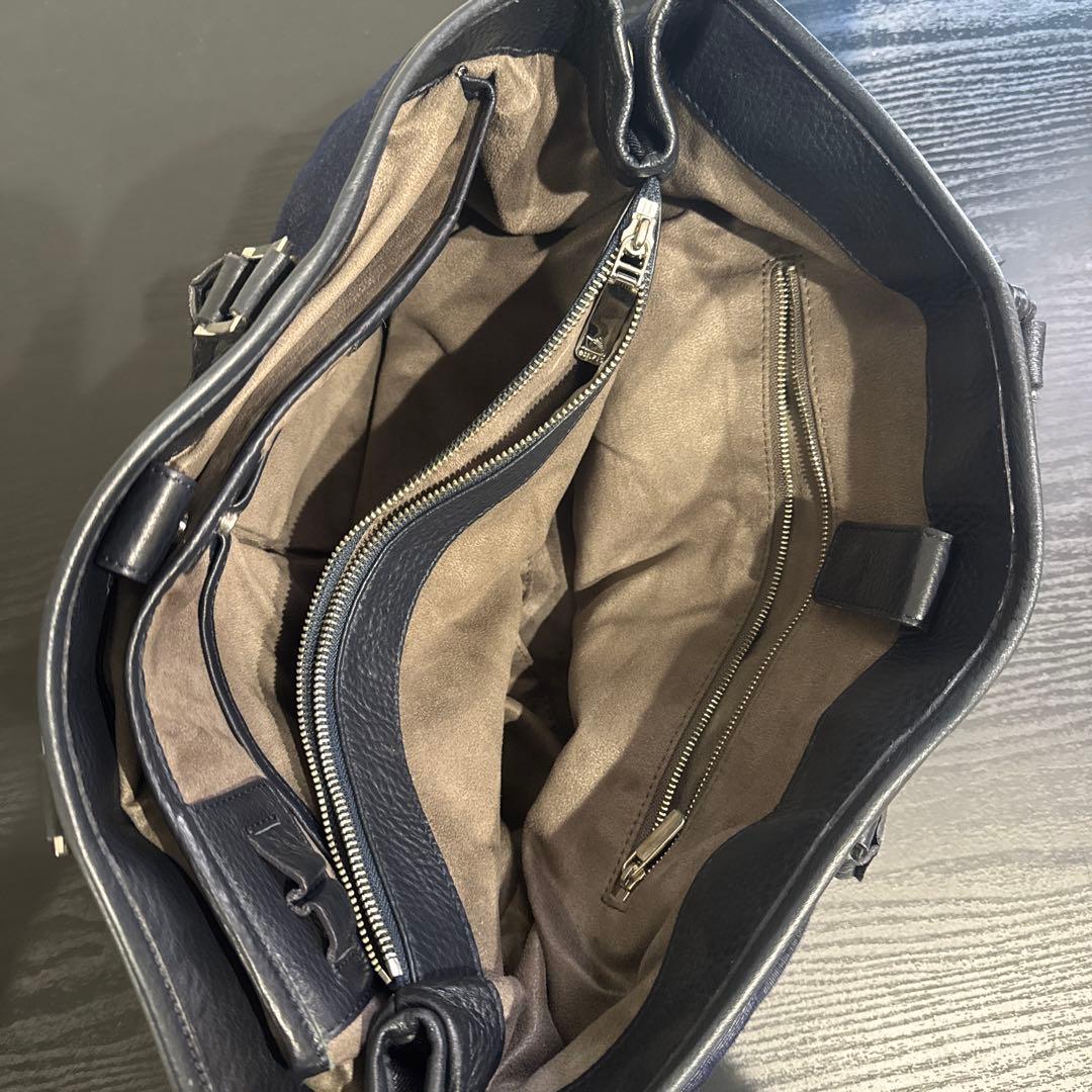 ペッレモルビダ デニムトートバッグ