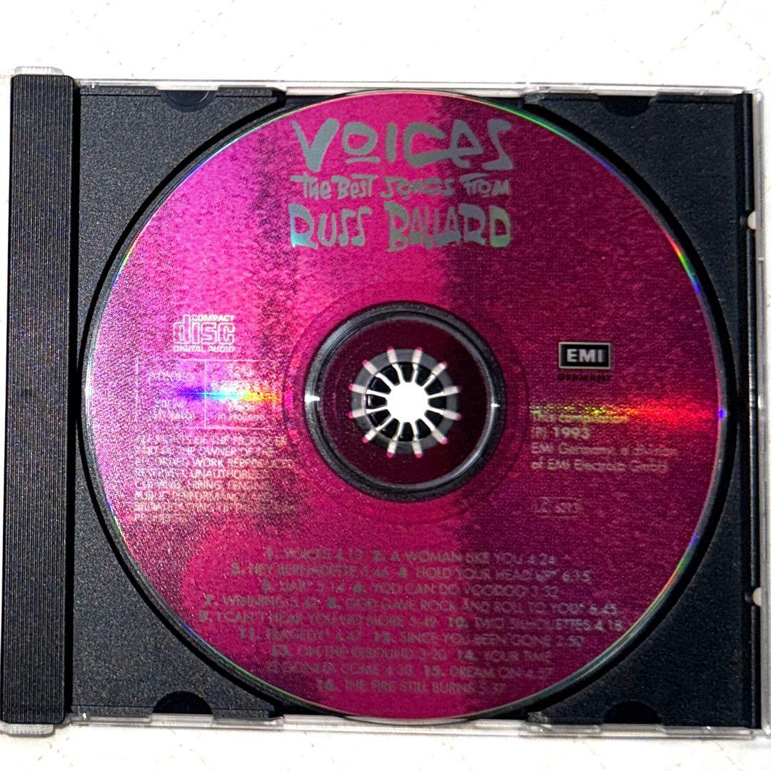 洋楽 VOICES -THE BEST SONGS FROM RUSS BALLARD