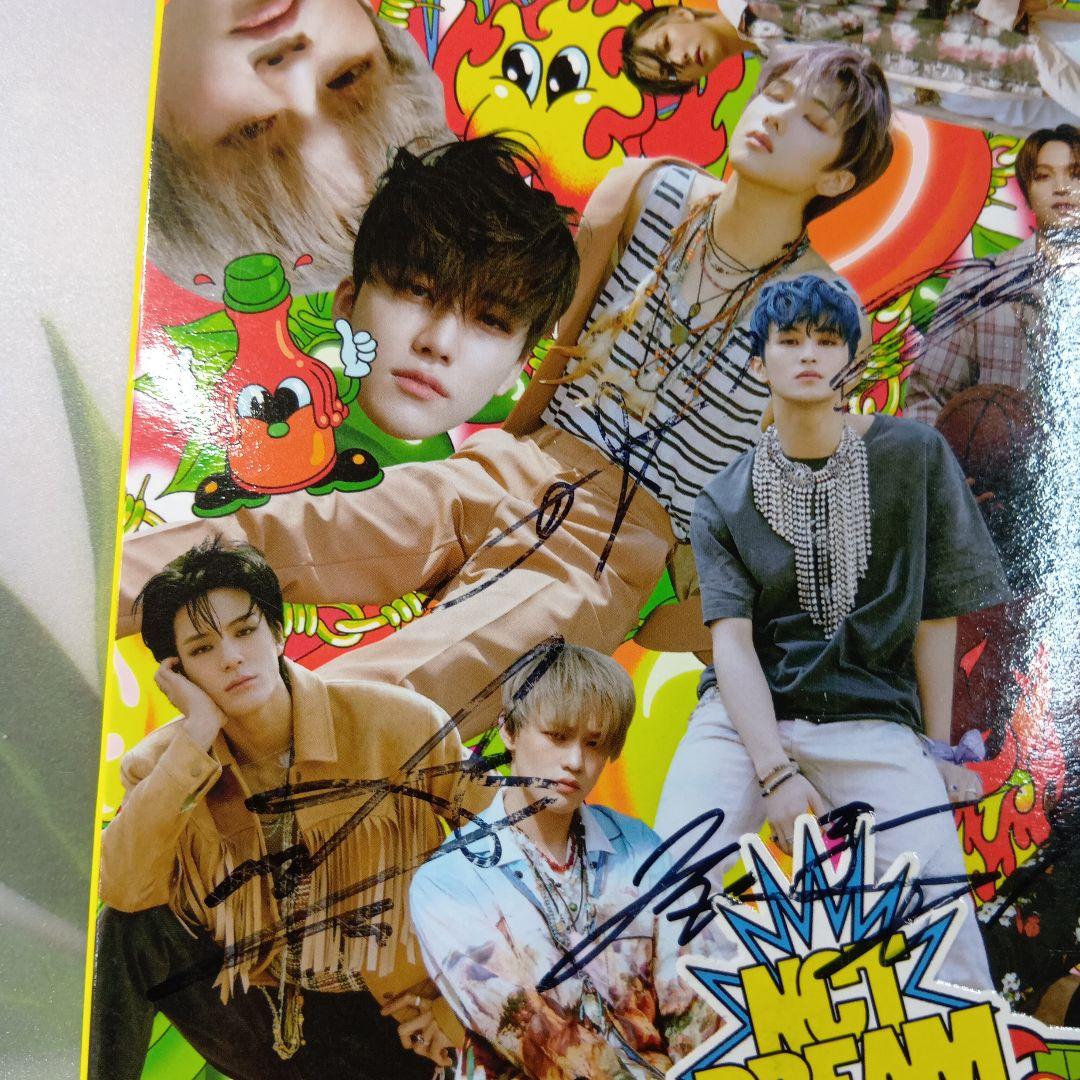 NCTDREAM　プロモアルバム　非売品　サイン入り　HOT SAUCE⑤