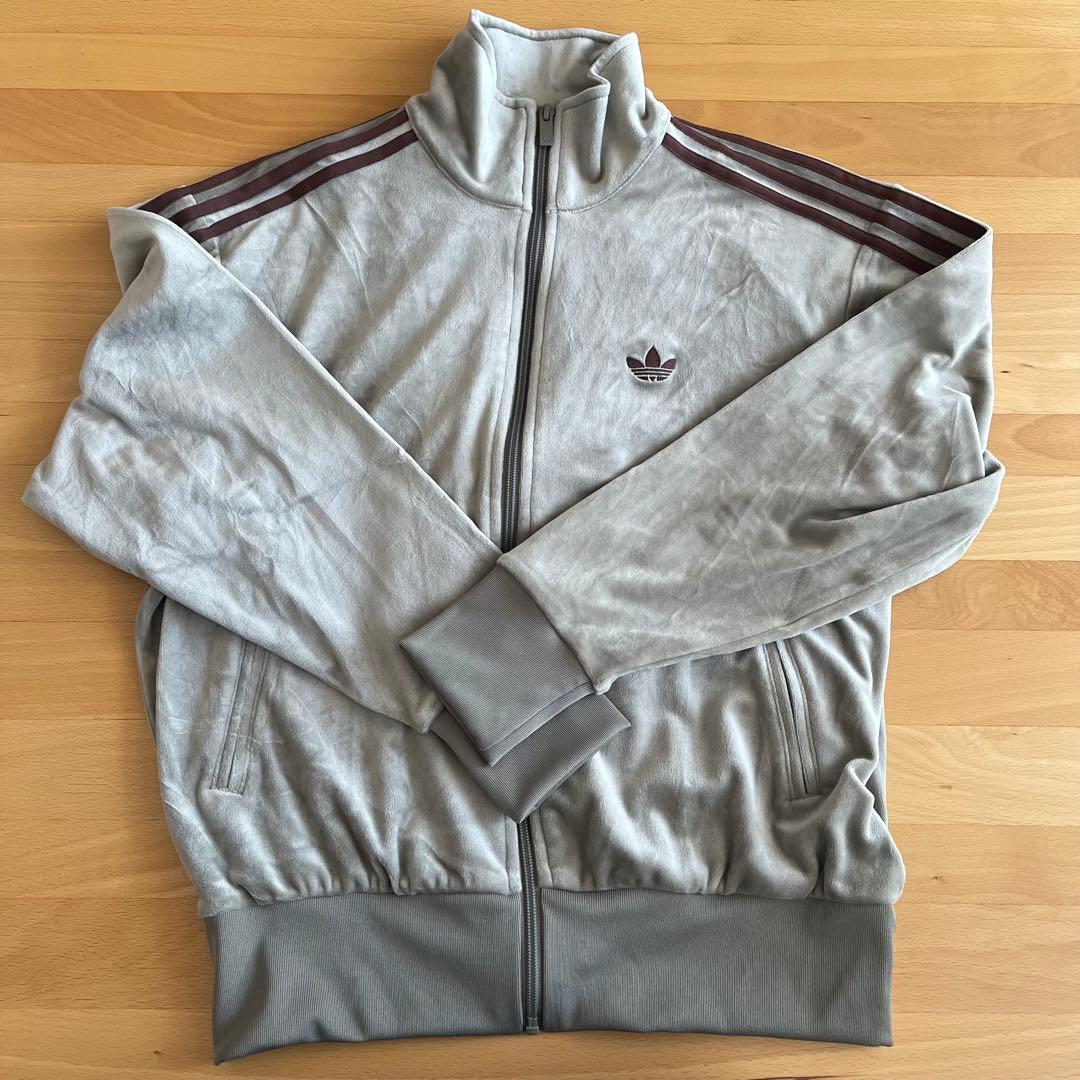 adidas journalstandard トラックトップベロア　ベージュXS