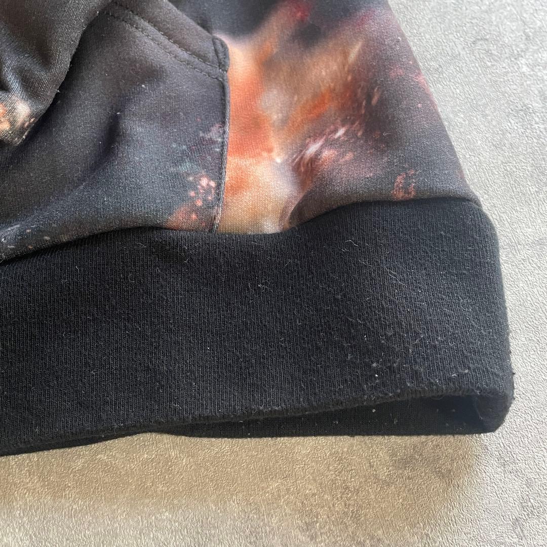 BEAMS GOLF ビームスゴルフ 宇宙柄 スウェットパーカー 総柄 M
