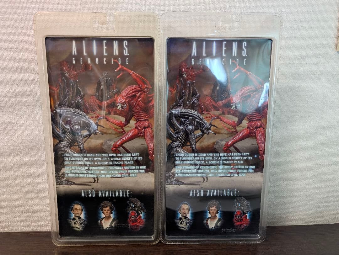 NECA ALIENS GENOCIDE WARRIOR RED・BLACK