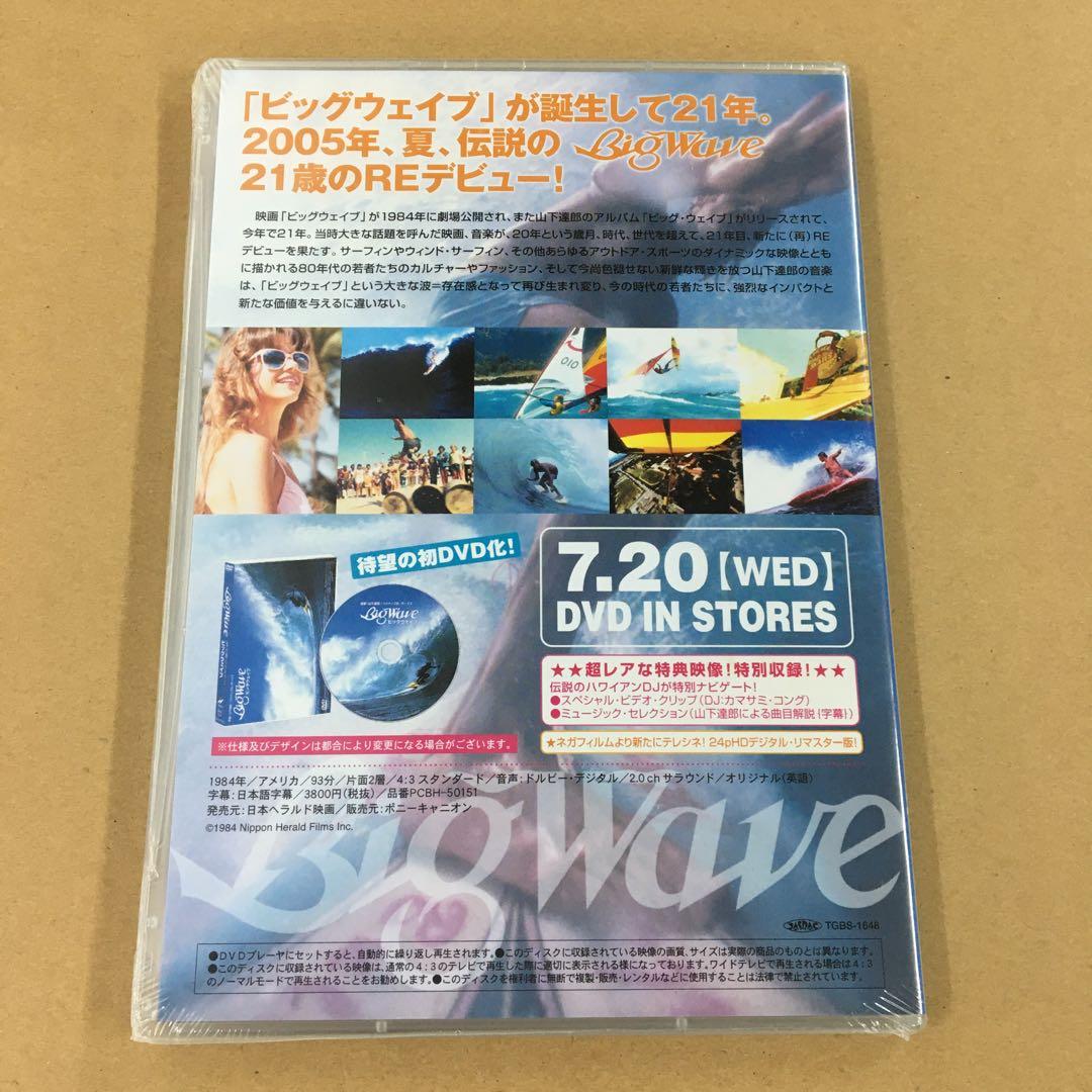 ビッグウェイブ　プロモーション用DVD　音楽・山下達郎