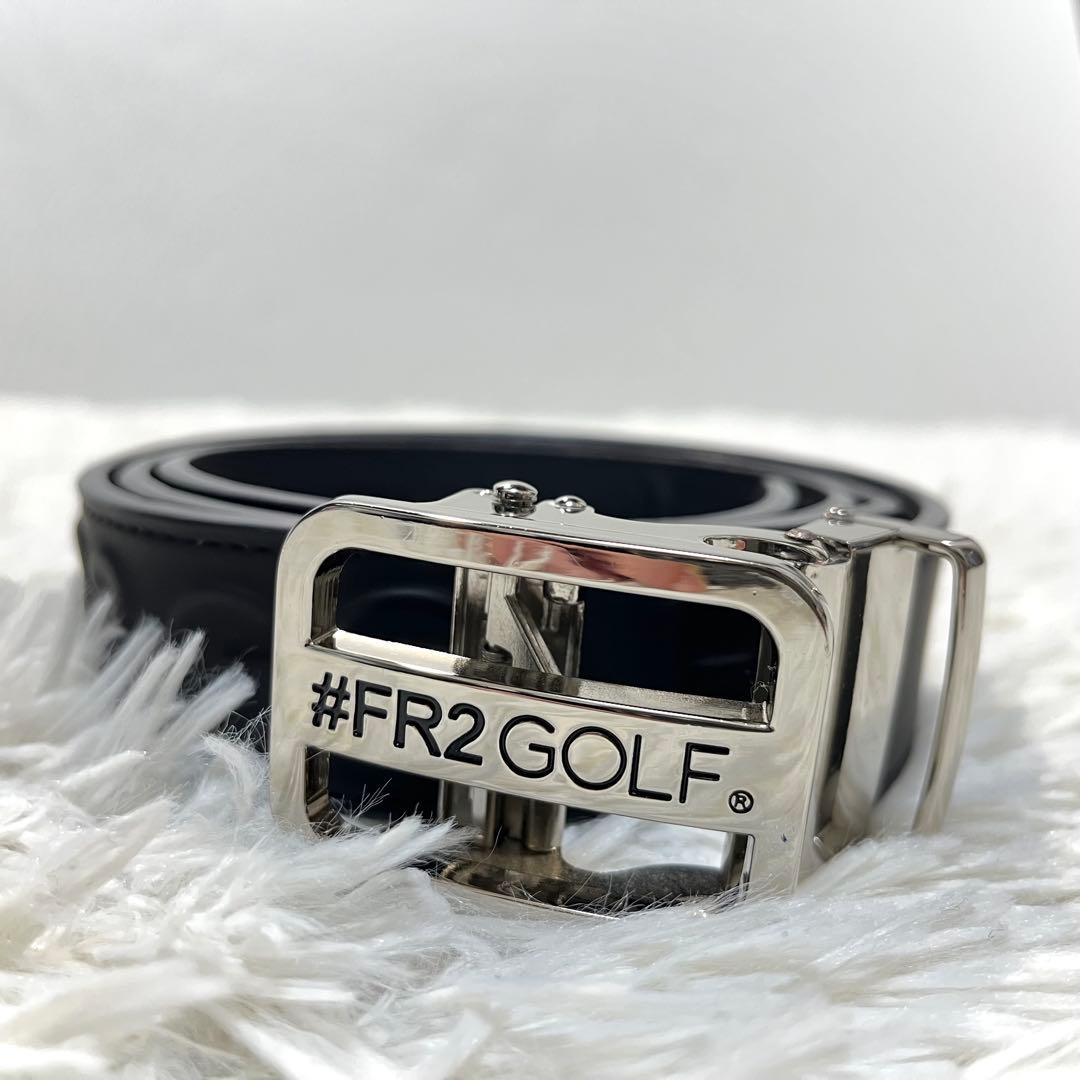 美品 #FR2 GOLF FR2 ゴルフ エンボスロゴ ベルト