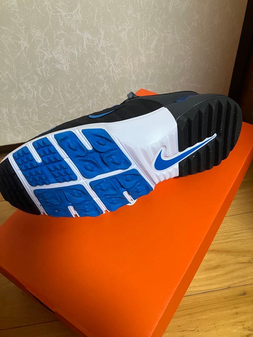 NIKE ナイキ　フリーゴルフ　28.5cm ワイド　ブラック　ブルー