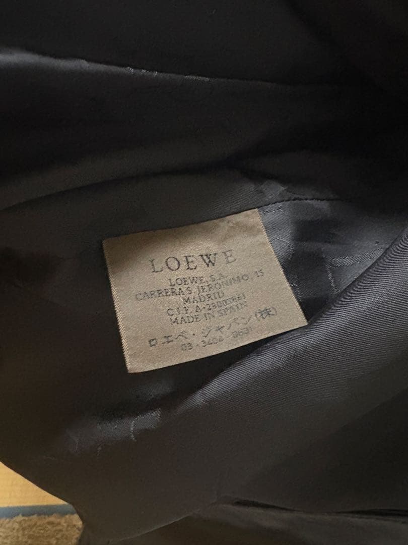 loewe ラムナッパレザー ジャケット