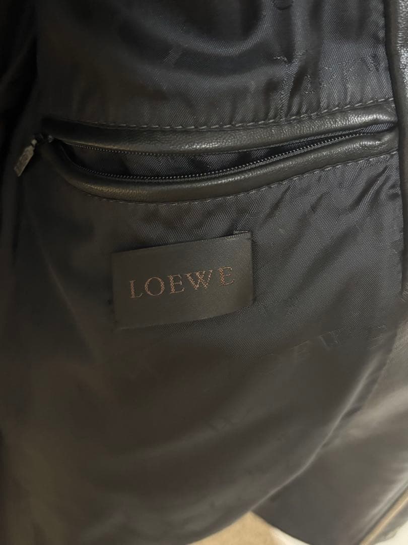 loewe ラムナッパレザー ジャケット