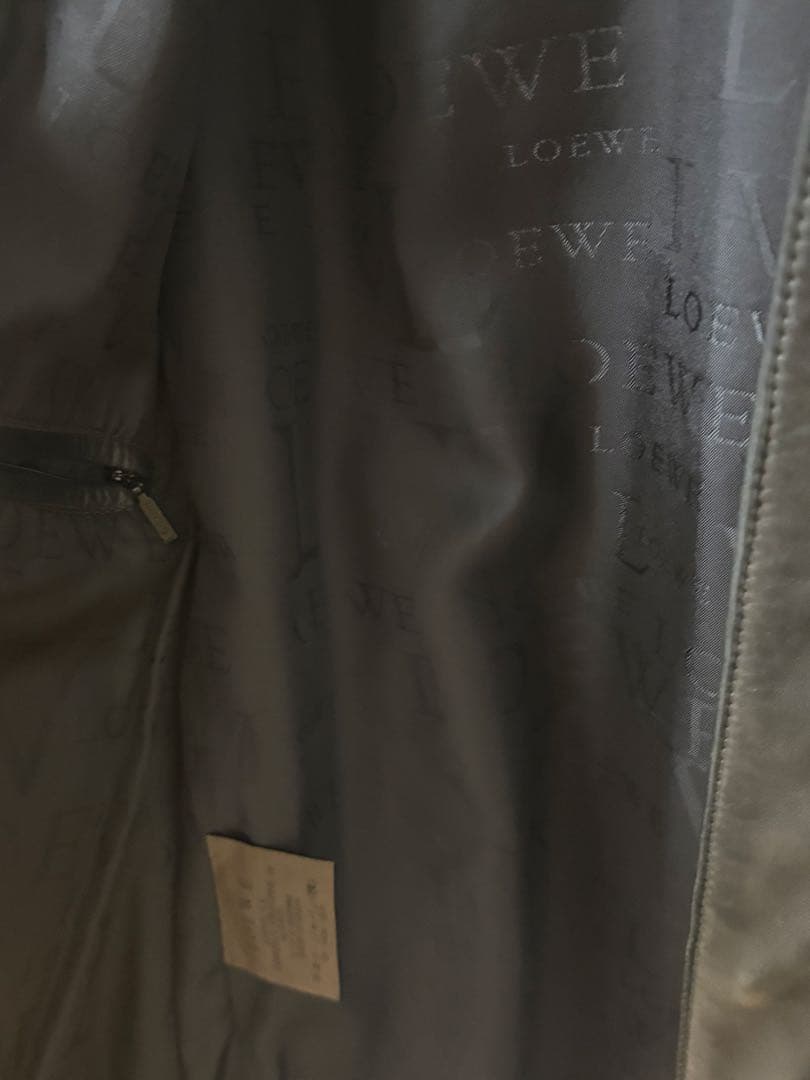 loewe ラムナッパレザー ジャケット