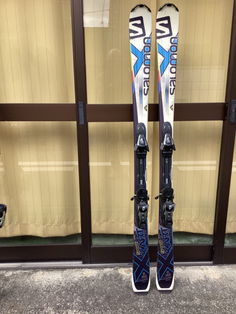 Salomon Powerline スキー板 ビンディング付き