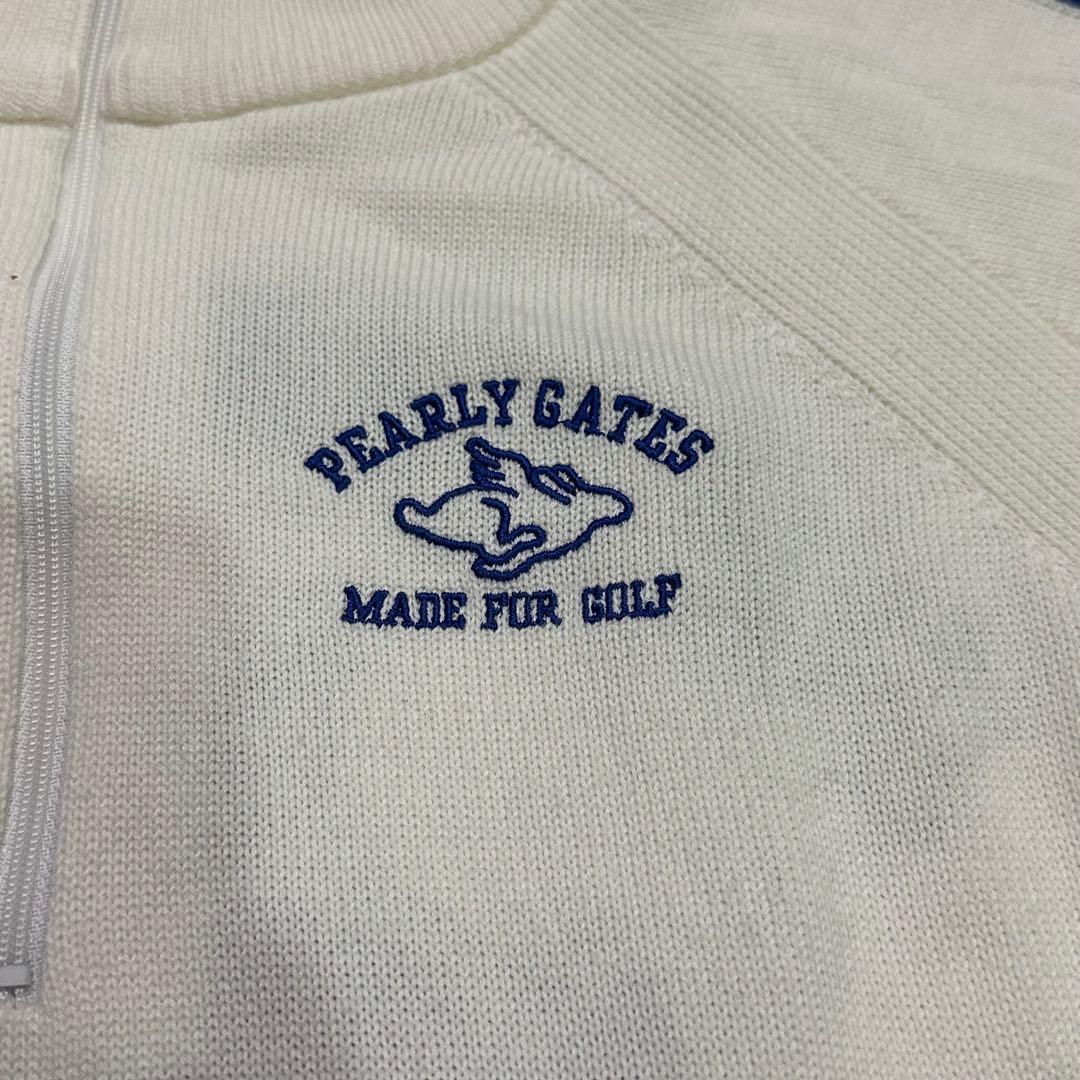 【即日発送】PEARLYGATESパーリーゲイツニットセーターハーフジップ