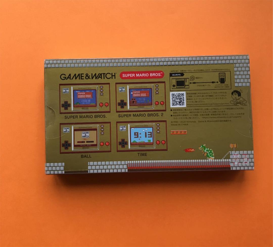 ニンテンドー　ゲームアンドウォッチ　スーパーマリオ