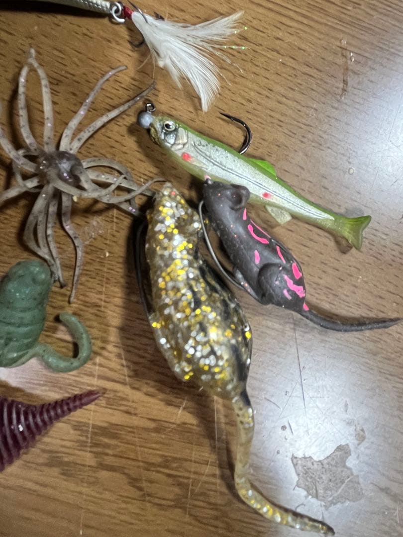 バス釣り　ルアーセット